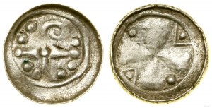Polonia, denario crociato, XI secolo.
