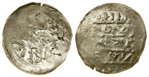Polonia, denario, (1157-1166)