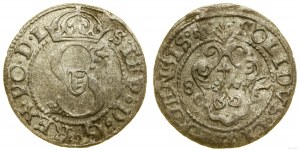 Pologne, shilling, 1582, Riga