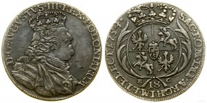 Polska, ort, 1754 EC, Lipsk