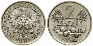 Polska, 2 złote, 1970, Warszawa