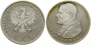 Polska, 100 złotych, 1982, mennica w Szwajcarii