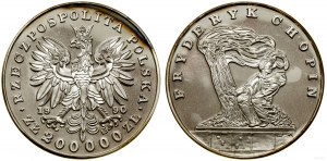 Polsko, 200 000 zlotých, 1990, mincovna Solidarity (USA)