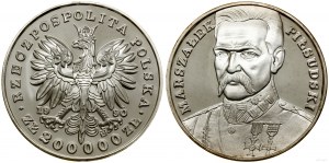 Polonia, 200.000 zloty, 1990, Solidarity Mint (USA)