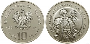Polsko, 10 zlotých, 2003, Varšava