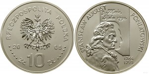 Polonia, 10 zloty, 2005, Varsavia