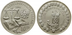 Pologne, 10 zlotys, 2006, Varsovie