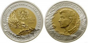 Pologne, 10 zloty, 2009, Varsovie