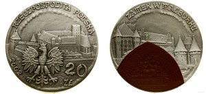 Pologne, 20 zloty, 2002, Varsovie