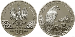 Polonia, 20 zloty, 2008, Varsavia