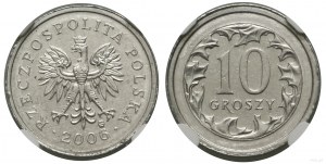 Polsko, 10 groszy, 2006, Varšava