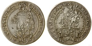 Austria, 1/6 thaler, 1627, Salzburg