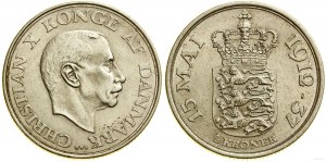 Denmark, 2 crowns, 1937, Copenhagen