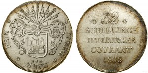 Nemecko, 32 šilingov, 1808, Hamburg