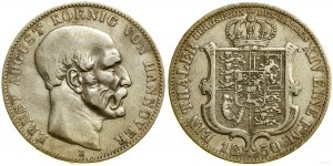 Germany, thaler, 1850 B, Hannover