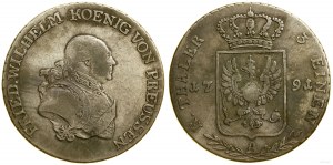 Nemecko, 1/3 toliarov, 1791 A, Berlín