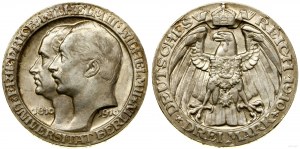 Německo, 3 marky, 1910, Berlín