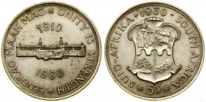 Južná Afrika, 5 šilingov, 1960, Pretória
