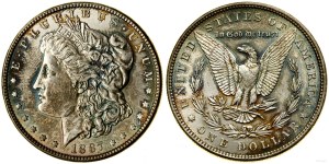 Stany Zjednoczone Ameryki (USA), 1 dolar, 1887, Filadelfia