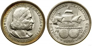 Spojené státy americké (USA), 1/2 dolar, 1893, Philadelphia