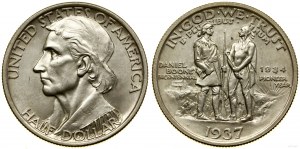 États-Unis d'Amérique (USA), 1/2 dollar, 1937, FIladelfia