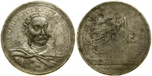 Polonia, medaglia per commemorare la spedizione militare contro i turchi intrapresa dai figli del re Jan III, 1688