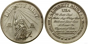 United States of America (USA), 1 ounce medal, 1986
