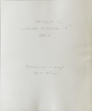 Natalia LL (Natalia LACH-LACHOWICZ) (1937-2022), Visionärer Kopf, 1988