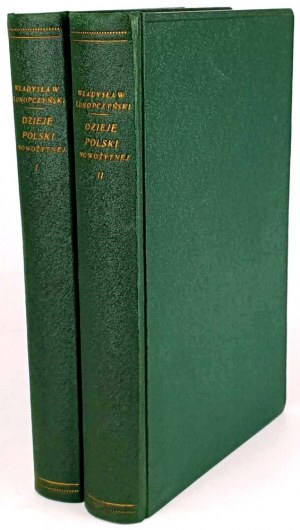 KONOPCZYŃSKI- DZIEJE POLSKI NOWOŻYTNEJ t.1-2 (komplet) wyd.1936