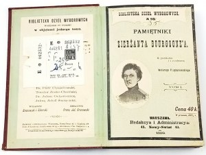 PRZYBOROWSKI - PAMIĘTNIKI SIERŻANTA BOURGOGNEA wyd. 1899r. Tom I-II