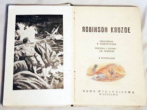 DEFOE - ROBINSON KRUZOE rytiny ZPĚT NA VRCHOL