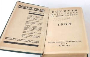 ROCZNIK POLITYCZNY I GOSPODARCZY 1934