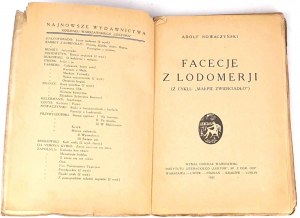 NOWACZYNSKI - FACECJE Z LODOMERJI Umschlaggestaltung Zofia Stryjenska