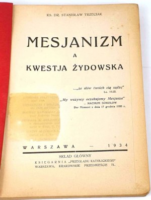 TRZECIAK - MESSIANISM AND THE JEWISH QUESTION