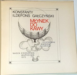 GŁCZYŃSKI - KÁVOVÝ MLÝN ilustroval Andrzej Heidrich