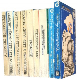 FORESTER - HORNBLOWER series 10 volumes in 9 vols, 1st ed.
