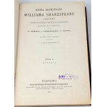 SHAKESPEARE- DRAMATIC WORKS OF SHAKESPEARE vol.I-III edition 1875-7 woodcuts