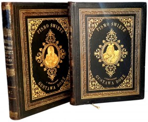 HOLY LETTERS of the Old and New Testaments. Embellished with 230 illustrations by Gustave Doré. Vol. 1-2. Warsaw 1896-1890