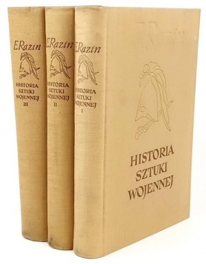 RAZIN - GESCHICHTE DER MILITÄRKUNST Bd.1-3 [vollständig].