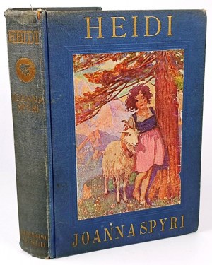 SPYRI- HEIDI publ.1930s COVER ilustrovaný STATE