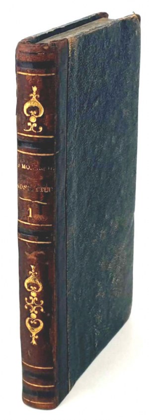 CONSTANT - ON CONSTITUTIONAL MONARCHY AND PUBLIC HANDLING, 1831st ed.