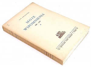 KWAPIŃSKI- MOJE PAMĚTI 1904-1939 Paříž 1965 Krvavá středa 15. srpna 1906