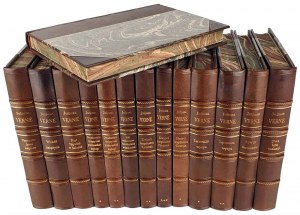 VERNE - THE MOST popular works collection of 14 volumes.