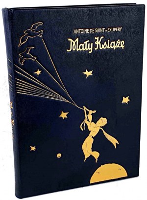 ANTOINE DE SAINT-EXUPERY - MAŁY KSIĄŻĘ wyd.1 z 1958r. OPRAWA ARTYSTYCZNA