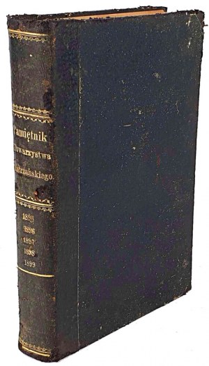 PAMIĘTNIK TOWARZYSTWA TATRZAŃSKIEGO zv. XVI-XX, 1895-9