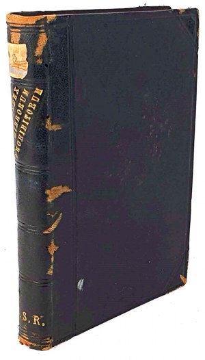 [INDEX ZAKÁZANÝCH KNIH] INDEX LIBRORUM PROHIBITORUM 1892