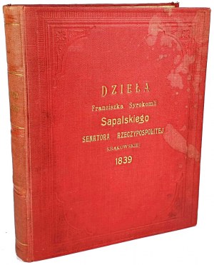 SAPALSKI- GEOMETRYA WYKREŚLNA 1822; ZASTOSOWAŃ GEOMETRYI WYKREŚLNEJ ZESZYT PIERWSZY 1839 TABLICE