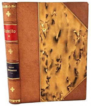 WITKIEWICZ- MATEJKO 1st edition, Getritz binding, Lviv