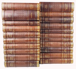 DICKENS - ŒUVRES [collection en reliure demi-cuir, en 21 volumes].