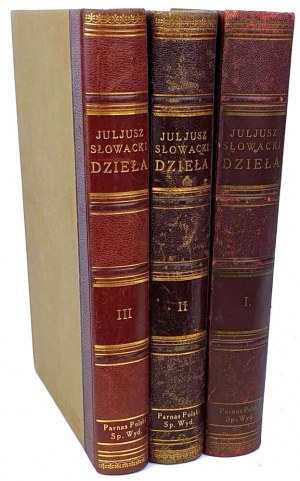 SŁOWACKI - WORKS vol.1-3 GOLDEN COVER